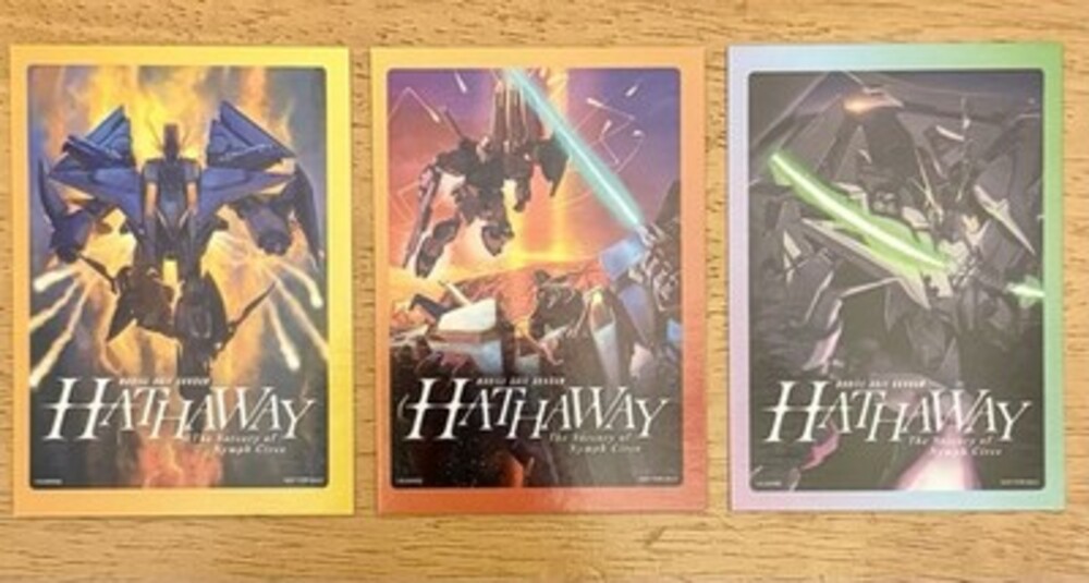 Mobile Suit Gundam Hathaway US Movie Theater Collector Cards Full Set AMC Anime